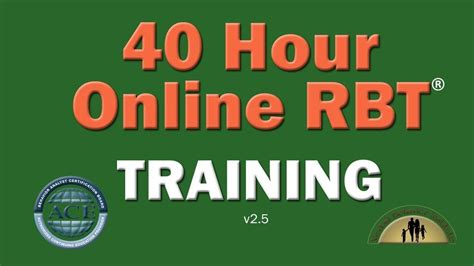 rbt 40 hour training online